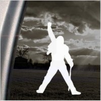 Queen Decal Freddie Mercury Car Truck Window Sticker